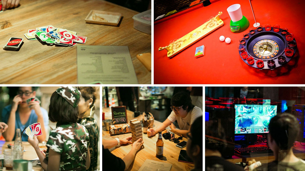 Game Over Loft Bangkok - Board Games