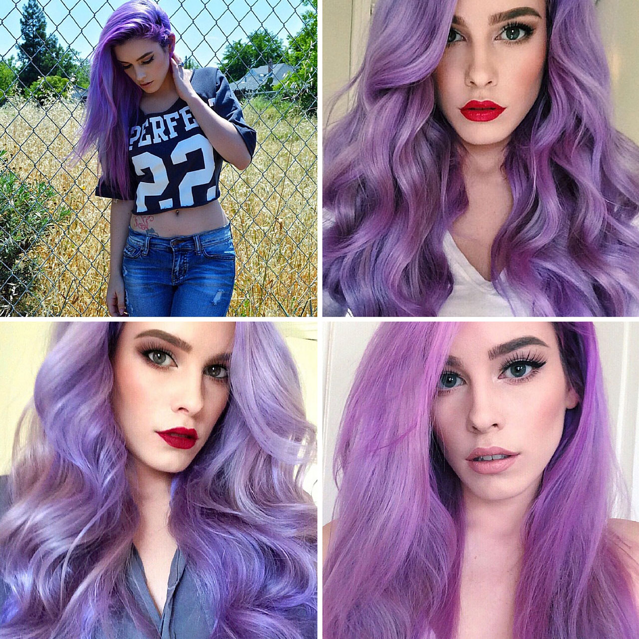 Violet Baby - Top 5 Hair Color Trends For 2016