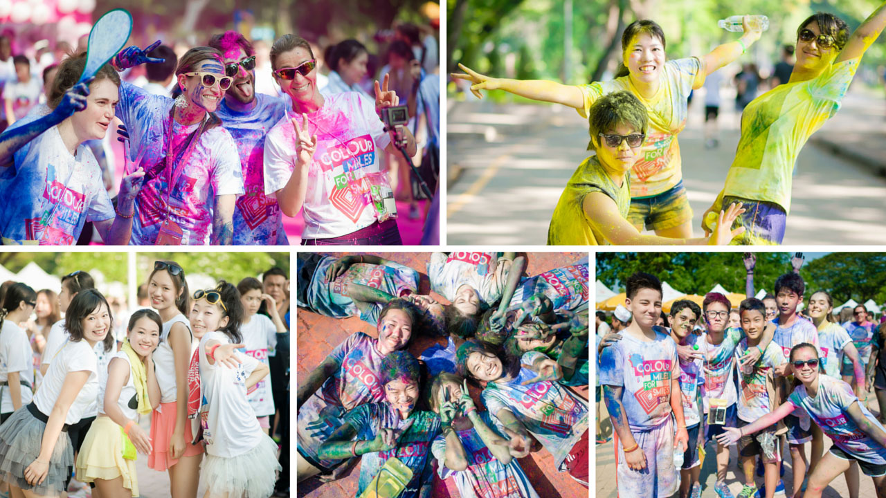 Colour Miles for Smiles 2016: The Neon Edition